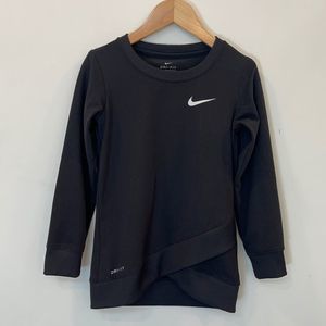 Nike Dri-fit Long Stretch Tunic Top Girls 4/XS